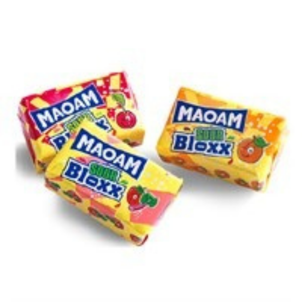 Haribo Maoam Sour Bloxx Lösvikt BIB