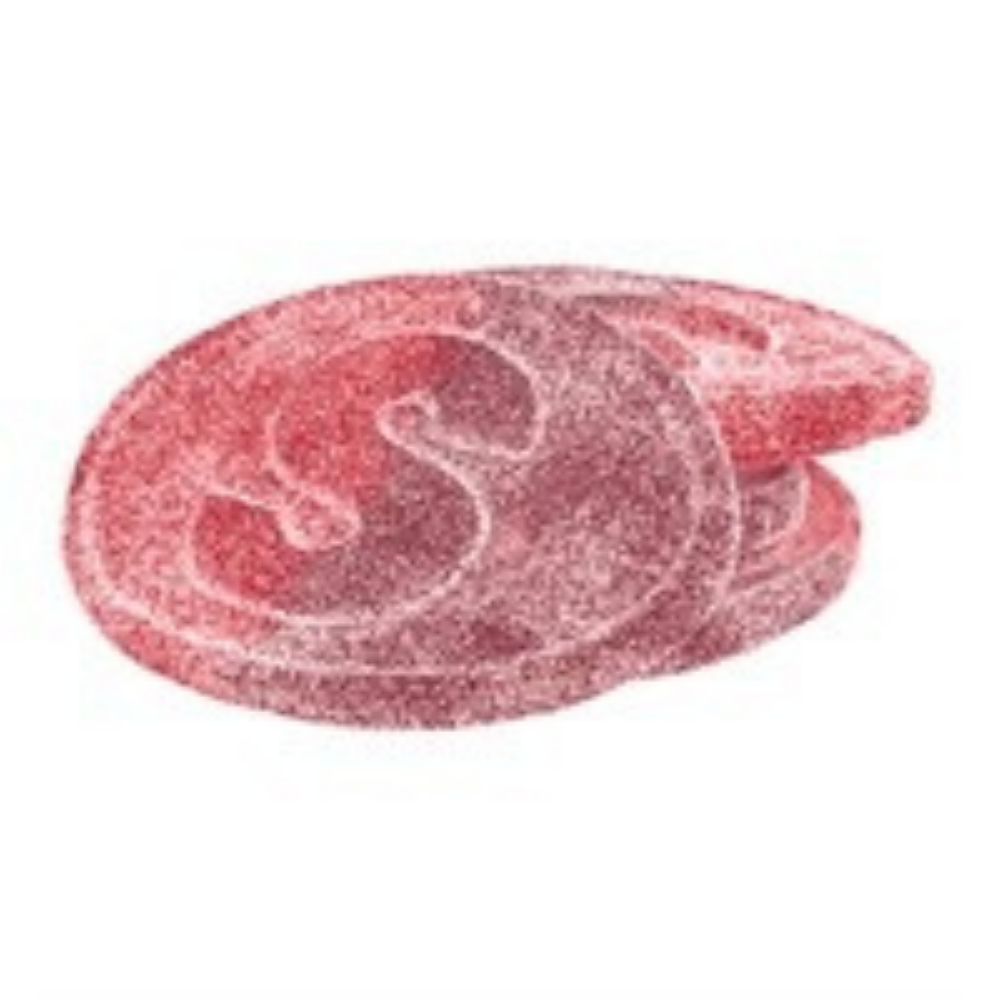 Candy People S-Mark Sour Pomegranate And Raspberry Bulk 4 Kg