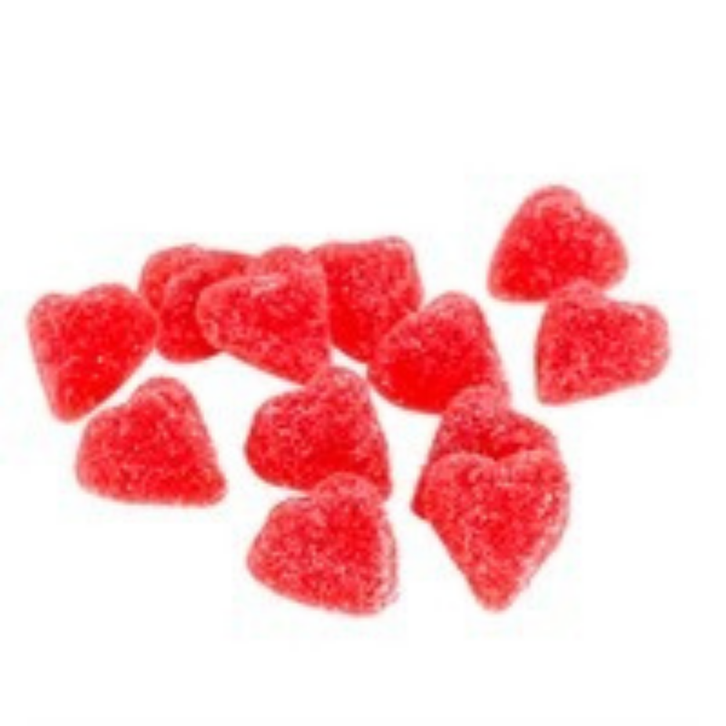 Sugared Red Hearts product photo