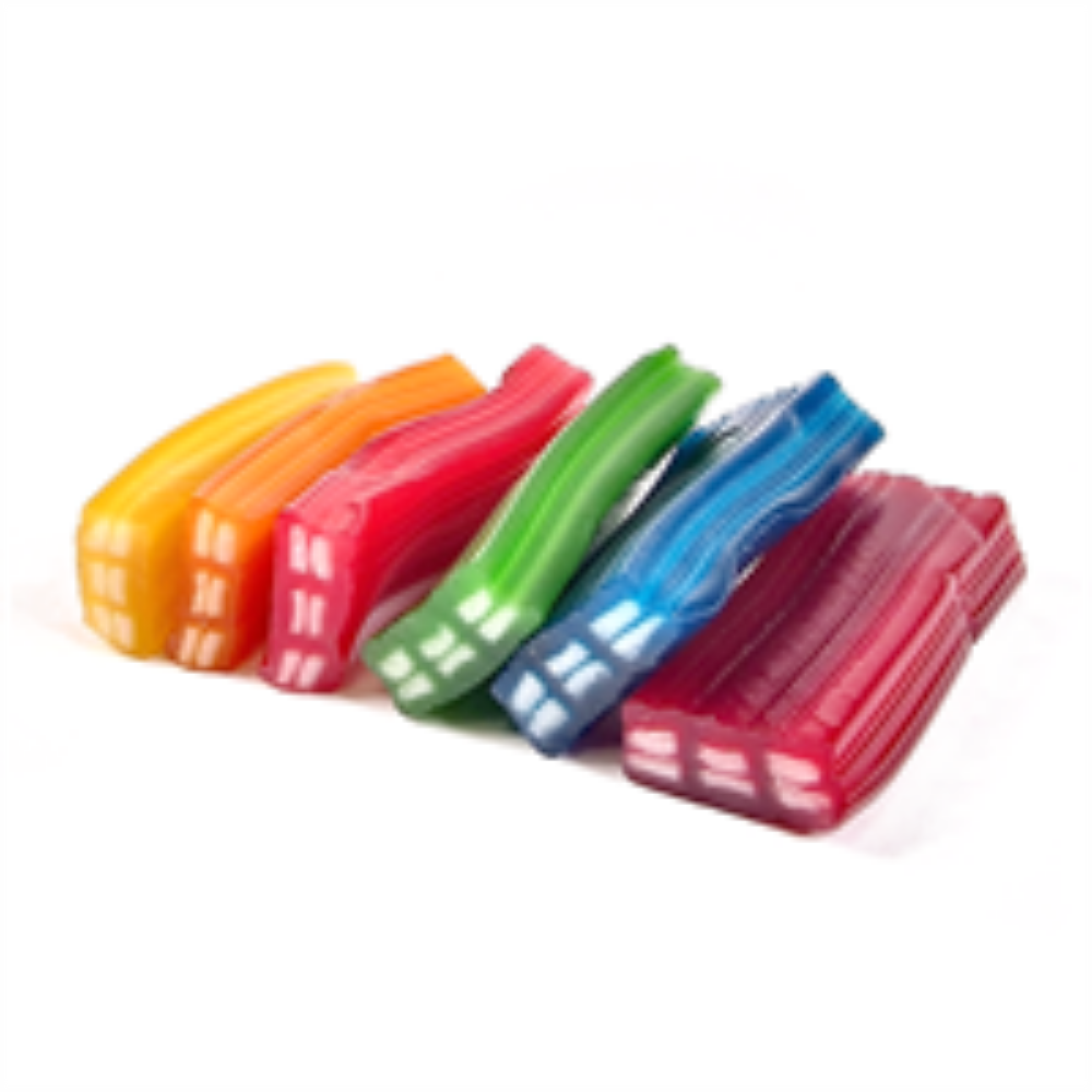 Jellioo Fyllda Block Mixad Fruktsmak candy product photo