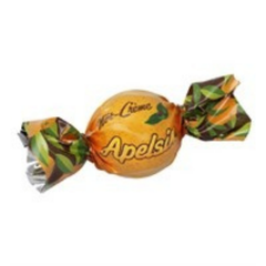 Nöt-Creme Apelsin orange hazelnut spread candy 2.4kg bulk