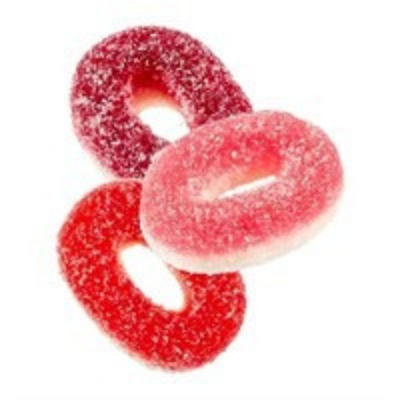 Trolli Red Fruits Minirings bulk candy