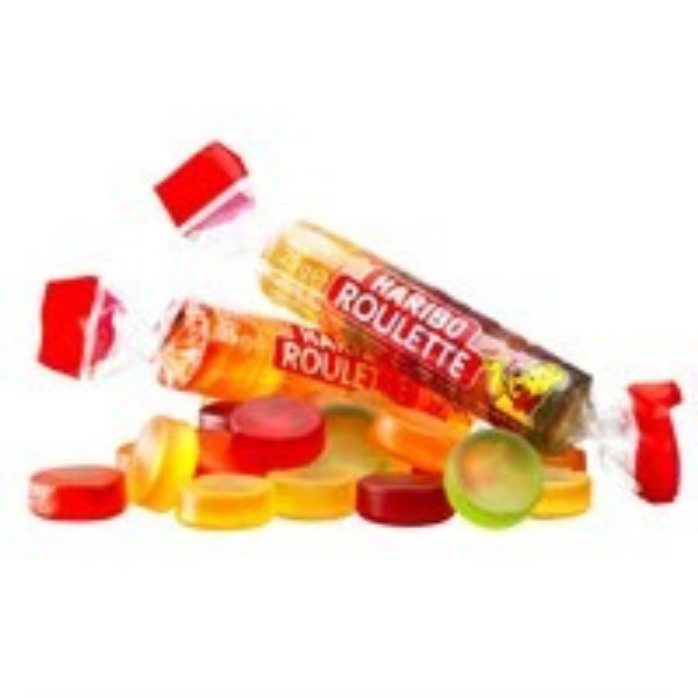 Haribo Roulette Fruit Pesetos Lösvikt