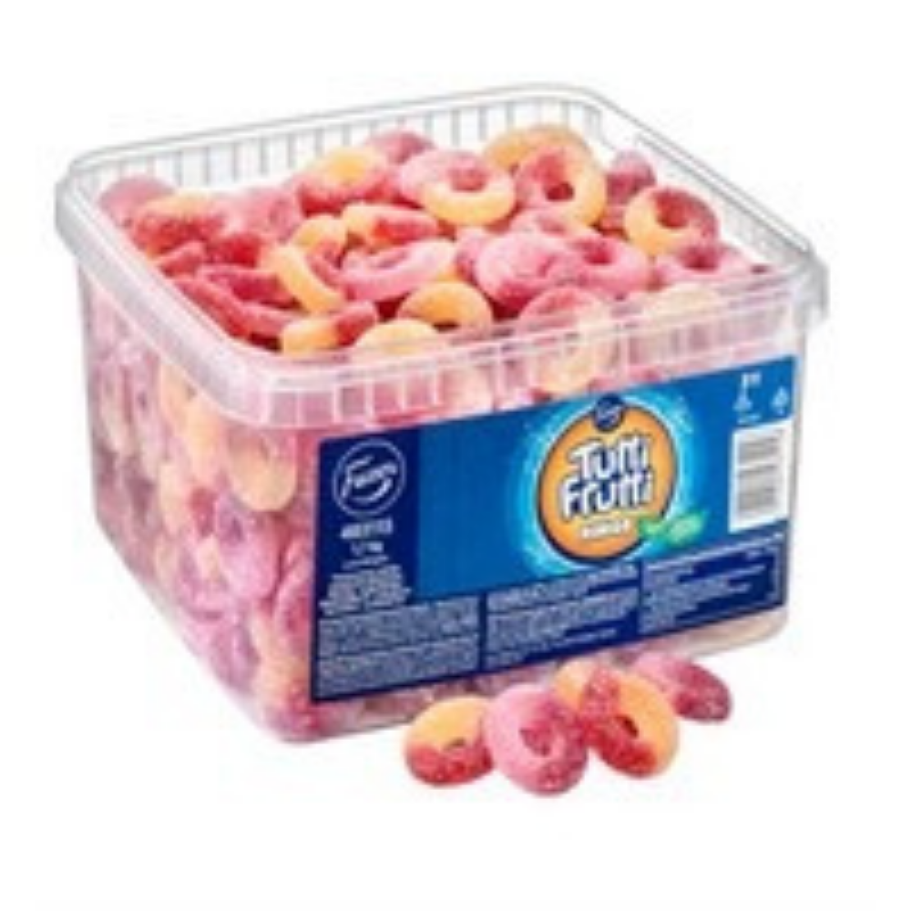 Fazer Tutti Frutti Rings Bulk 1.7 Kg