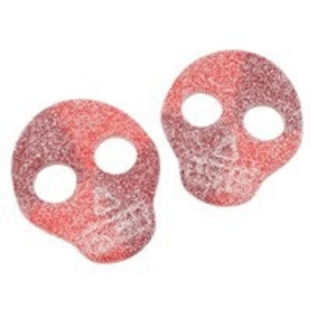 Candy People Sour Blueberry Raspberry Skulls Bulk 4 Kg