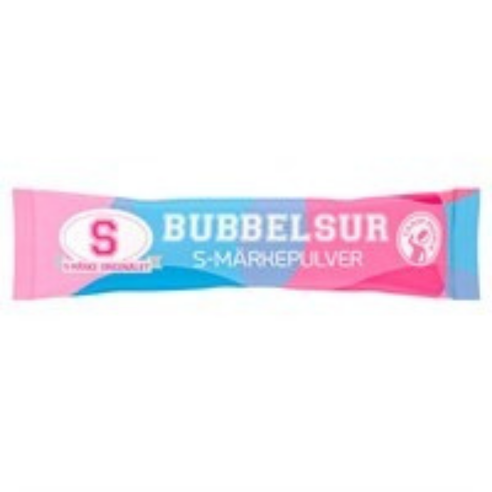 Candy People S-Mark Bubblegum Sour Powder Bulk 2 Kg