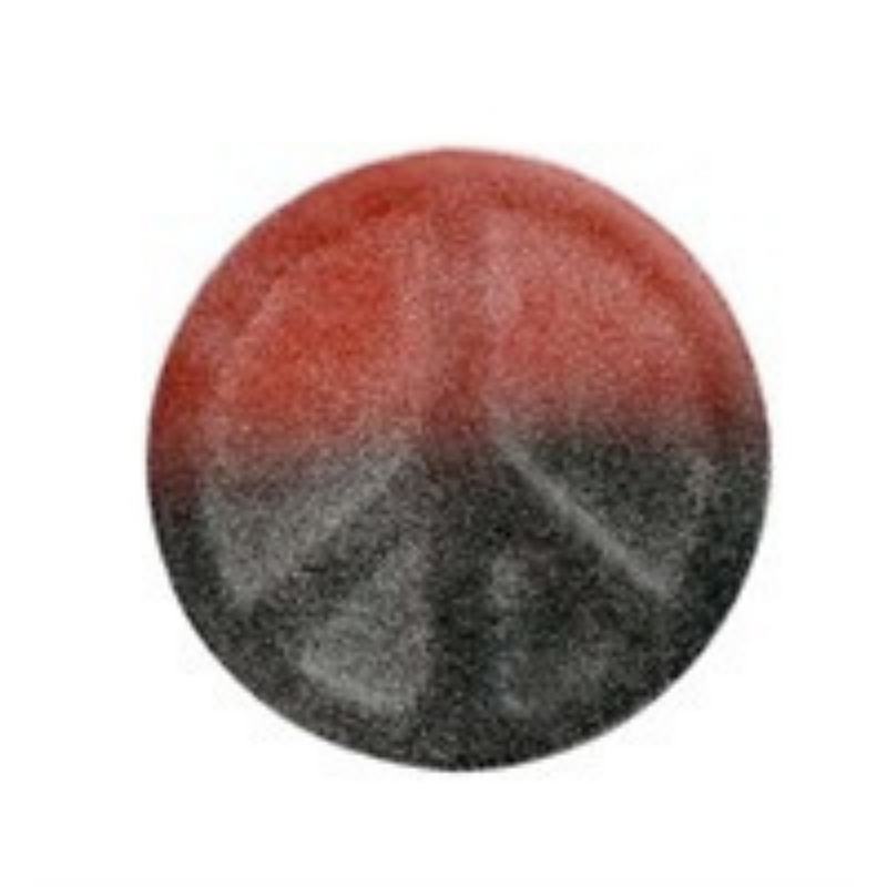 Candy People Peace Mark Strawberry Licorice Bulk 2 Kg