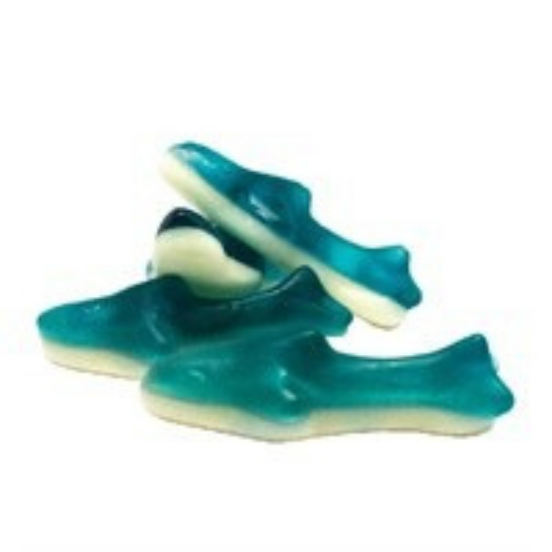 Jellioo Sharks 1kg bulk gummy candy