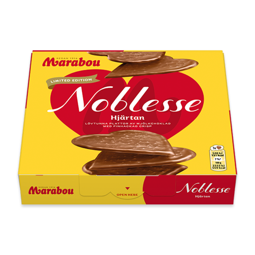 Marabou Noblesse Hjärtan product photo