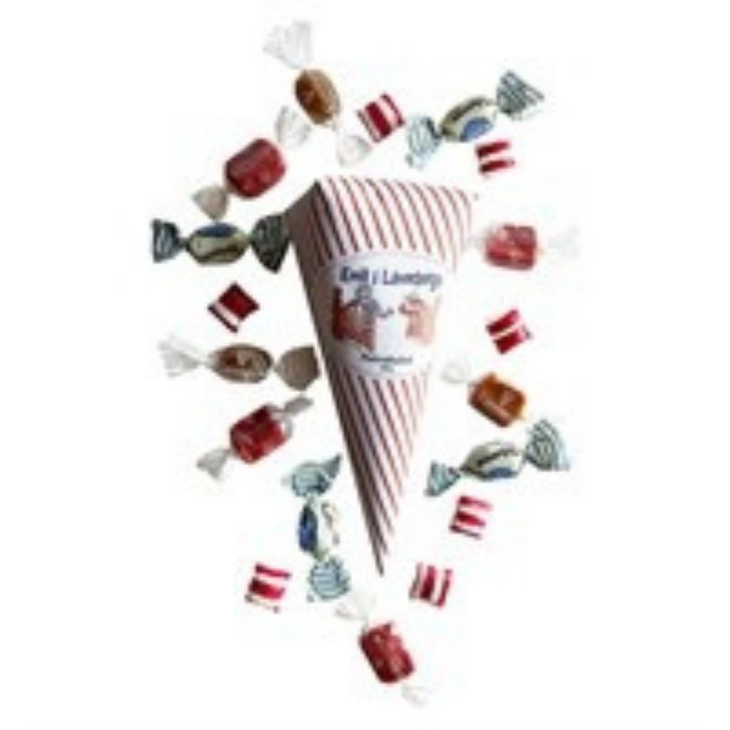 Grenna Emil Cone candy assortment photo