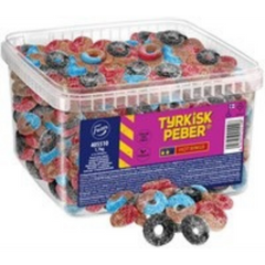 Fazer Turkish Pepper Hot Rings Bulk 1.7 Kg