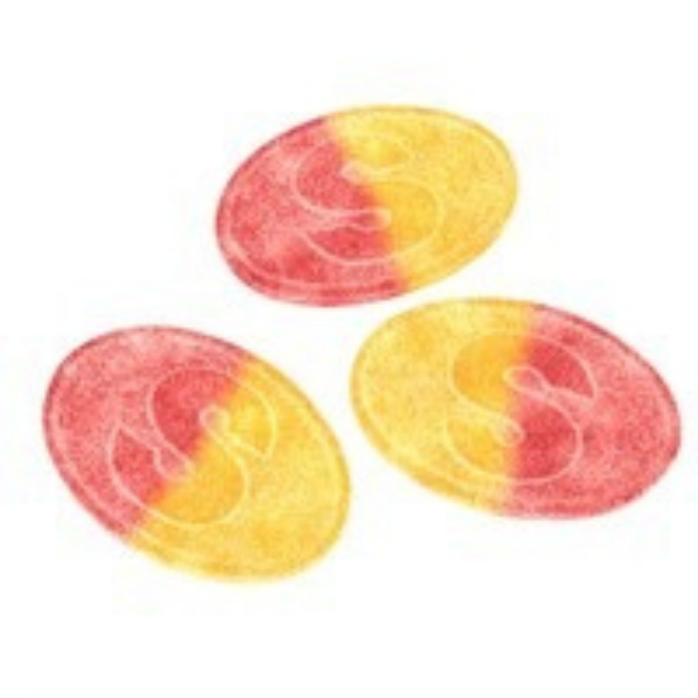 Candy People S-Mark Sour Lemon Raspberry Bulk 4 Kg