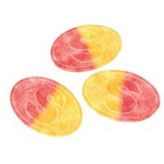 Candy People S-Mark Sour Lemon Raspberry Bulk 4 Kg