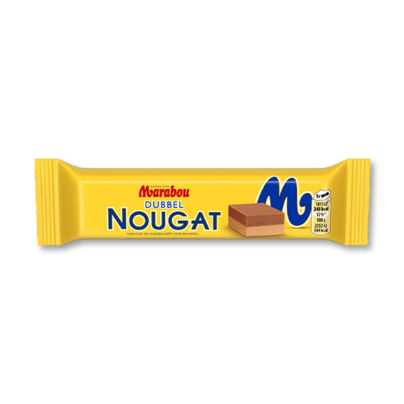 Marabou Dubbel Nougat product photo