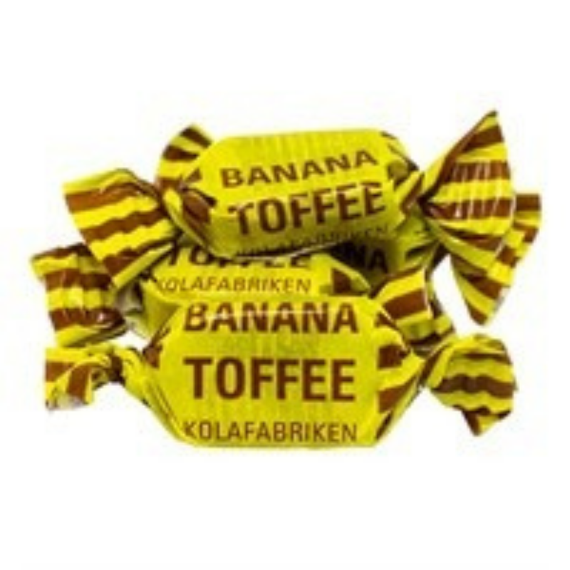 Banana Toffeekola ERT Godis bulk candy