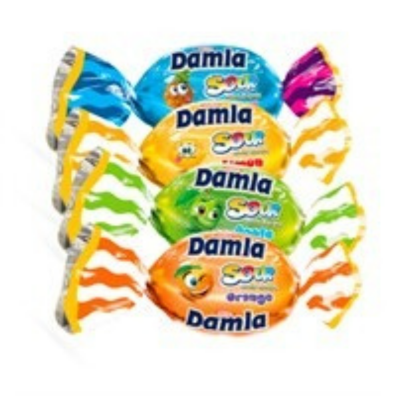 Jellioo Damla Sour Blast Chew candy product photo