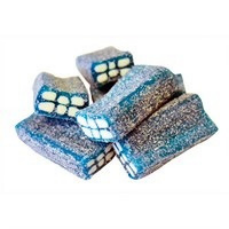 Sugared Blueberry Bricks bulk candy