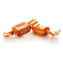 Gräddkola Kolafabriken paper ERT Godis bulk candy