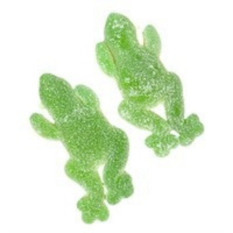 Jellioo Big Green Sour Frog candy product photo