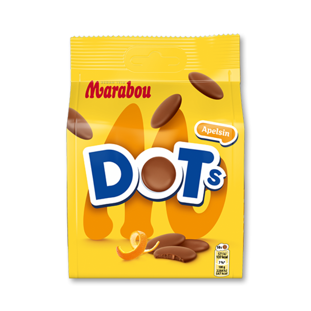 Marabou DOTs Apelsin product photo