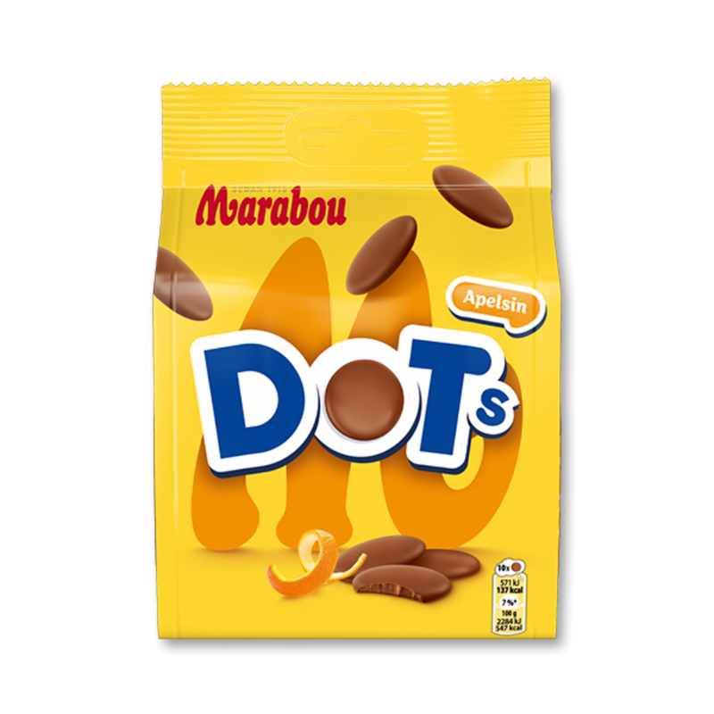 Marabou DOTs Apelsin product photo