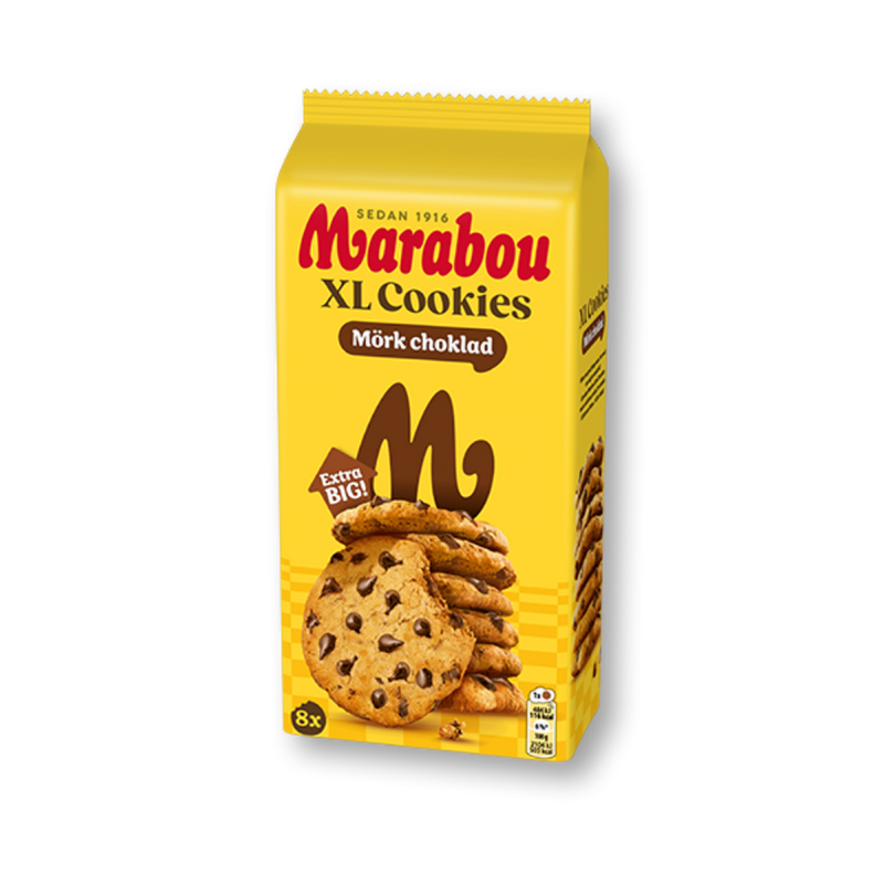 Marabou XL Cookies Mörk Choklad product photo