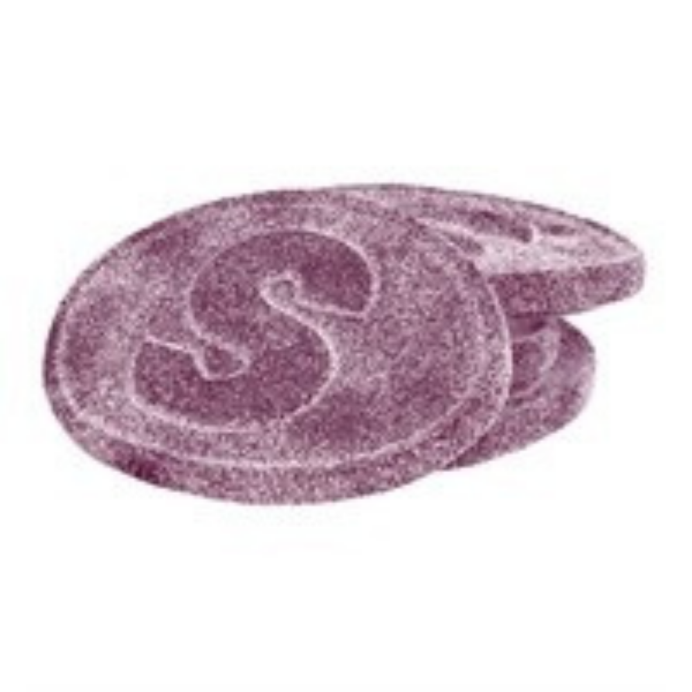 Candy People S-Mark Sour Blackcurrant Bulk 4 Kg