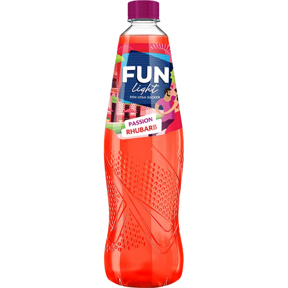FUN Light Passion Rhubarb bottle