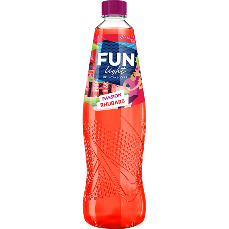 FUN Light Passion Rhubarb bottle