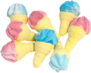 Foam Ice Cream Cones Bulk 2.0 lb (0.9kg)-1