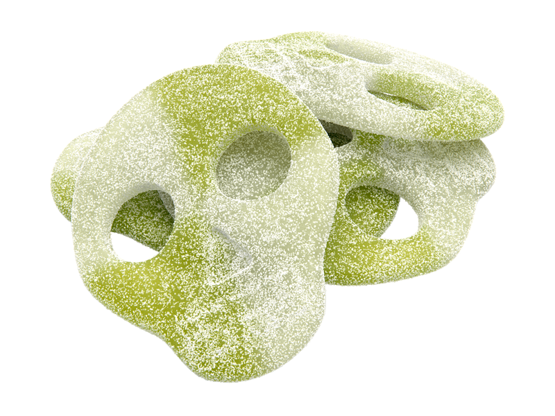 Sour Apple Skulls 8.8 lb (4kg)-1