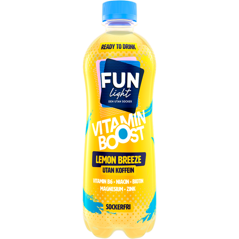 FUN Light Vitamin Boost Lemon Breeze 500ml-1