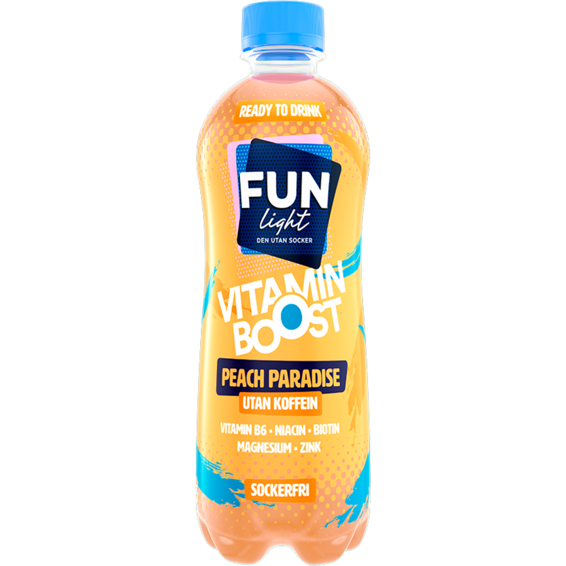 FUN Light Vitamin Boost Peach Paradise 500ml-1