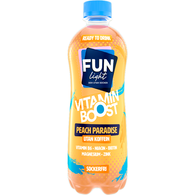FUN Light Vitamin Boost Peach Paradise 500ml-1