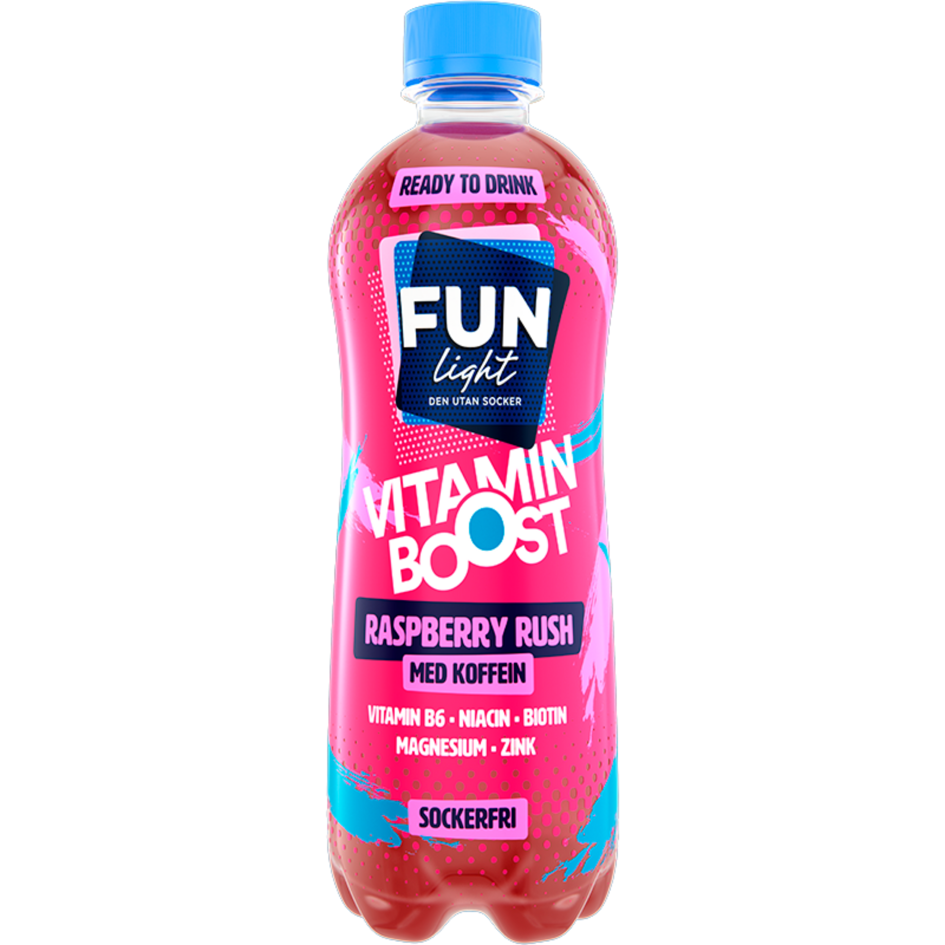 FUN Light Vitamin Boost Raspberry Rush 500ml-1