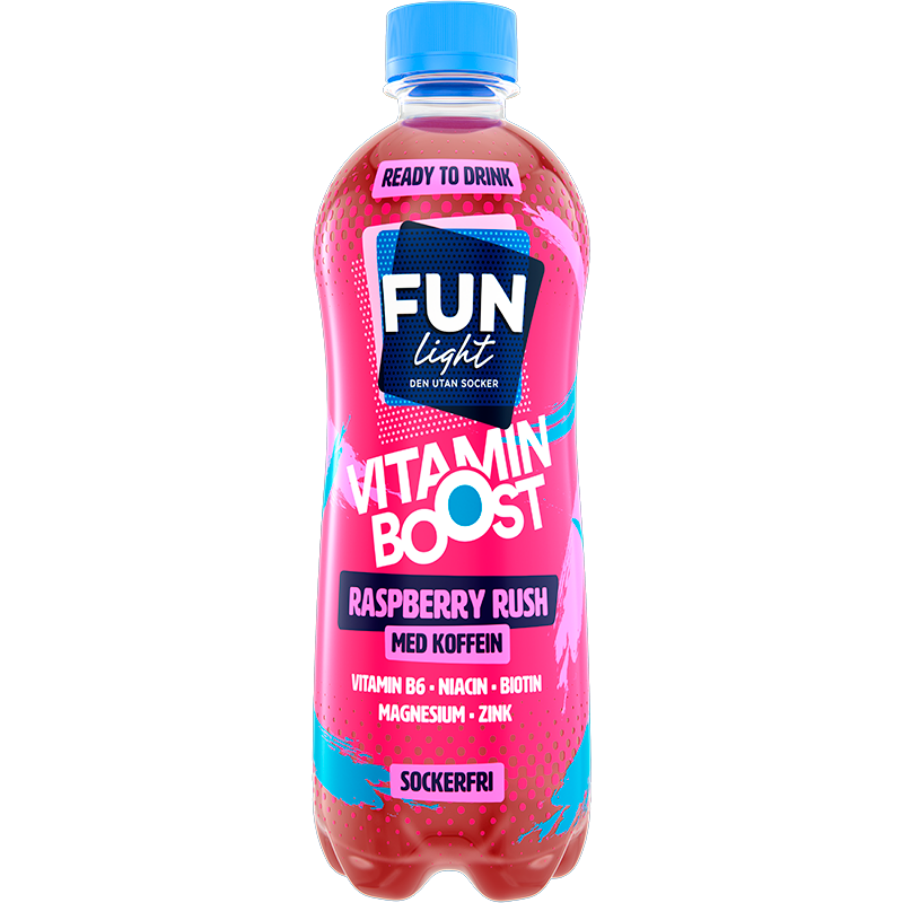 FUN Light Vitamin Boost Raspberry Rush 500ml-1