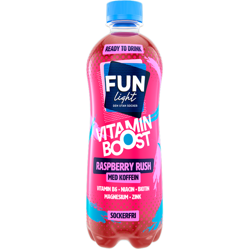 FUN Light Vitamin Boost Raspberry Rush 500ml-1